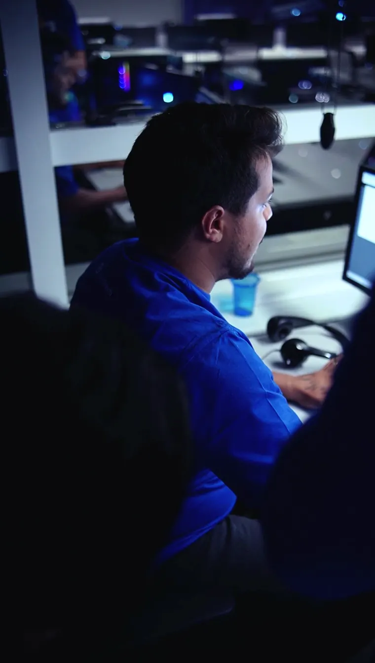 Escritório da Digital Growth em operação